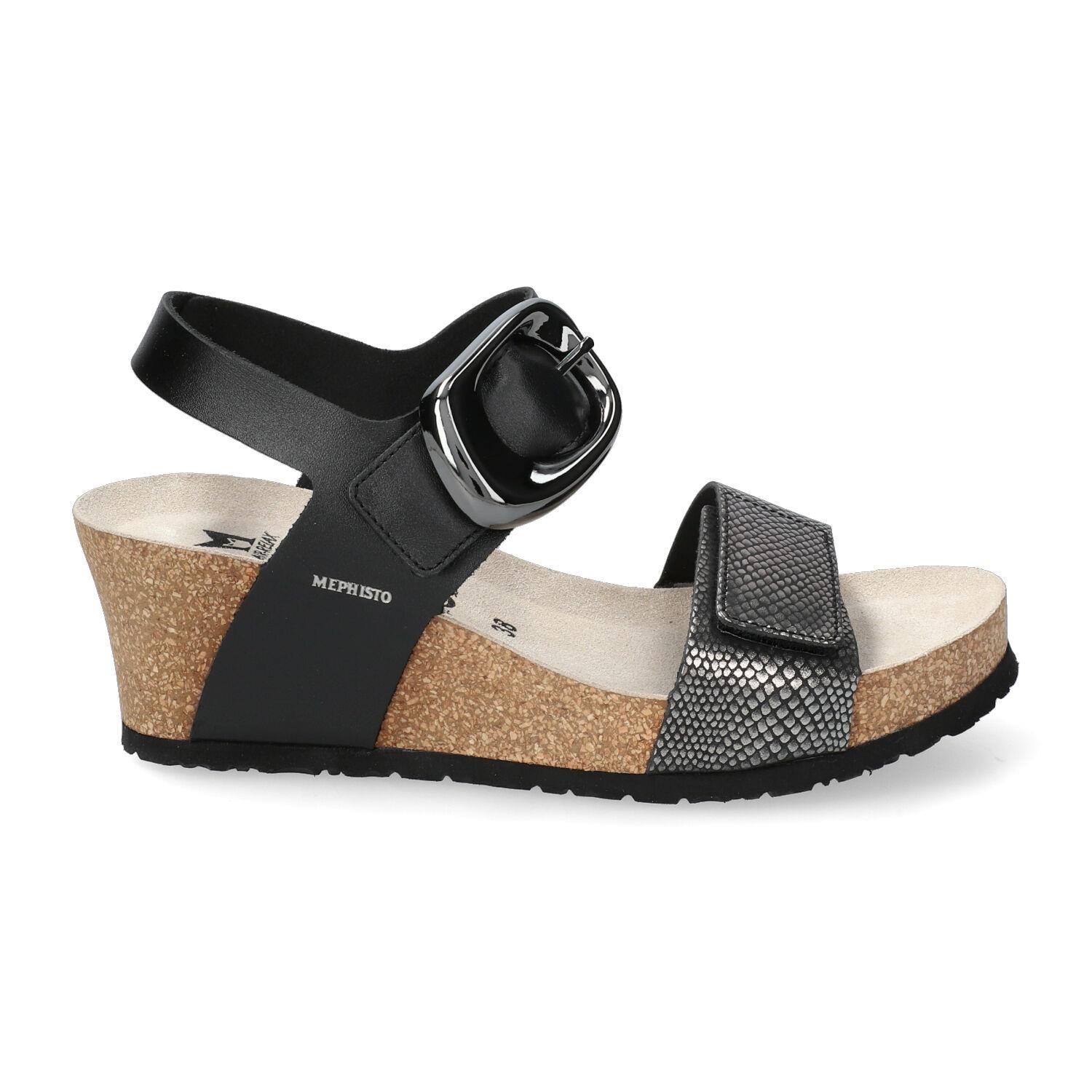 sandales femme modèle Leandre Gris - Mephisto